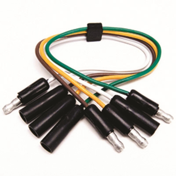 The Best Connection 4-Way to 4-Way Univ Trailer Harness Adapter 1Pc 2518F